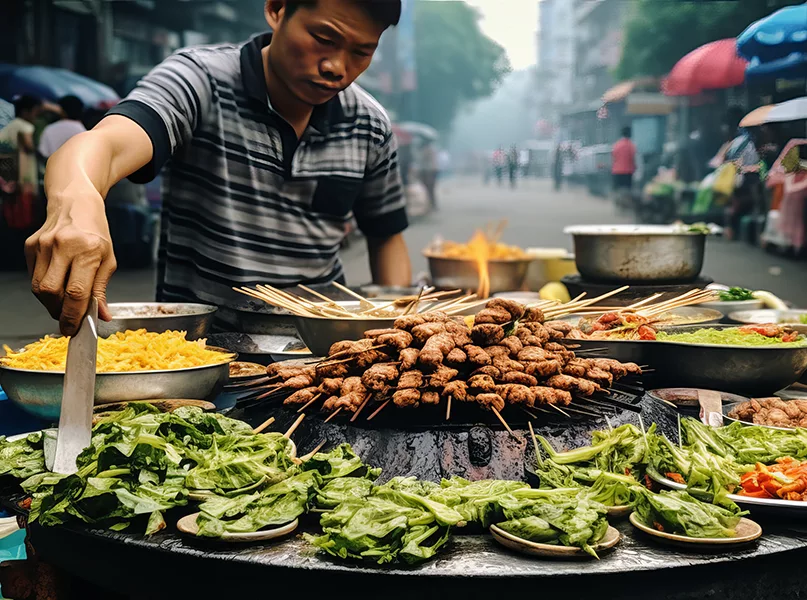 Vietnam's Hanoi street cuisine